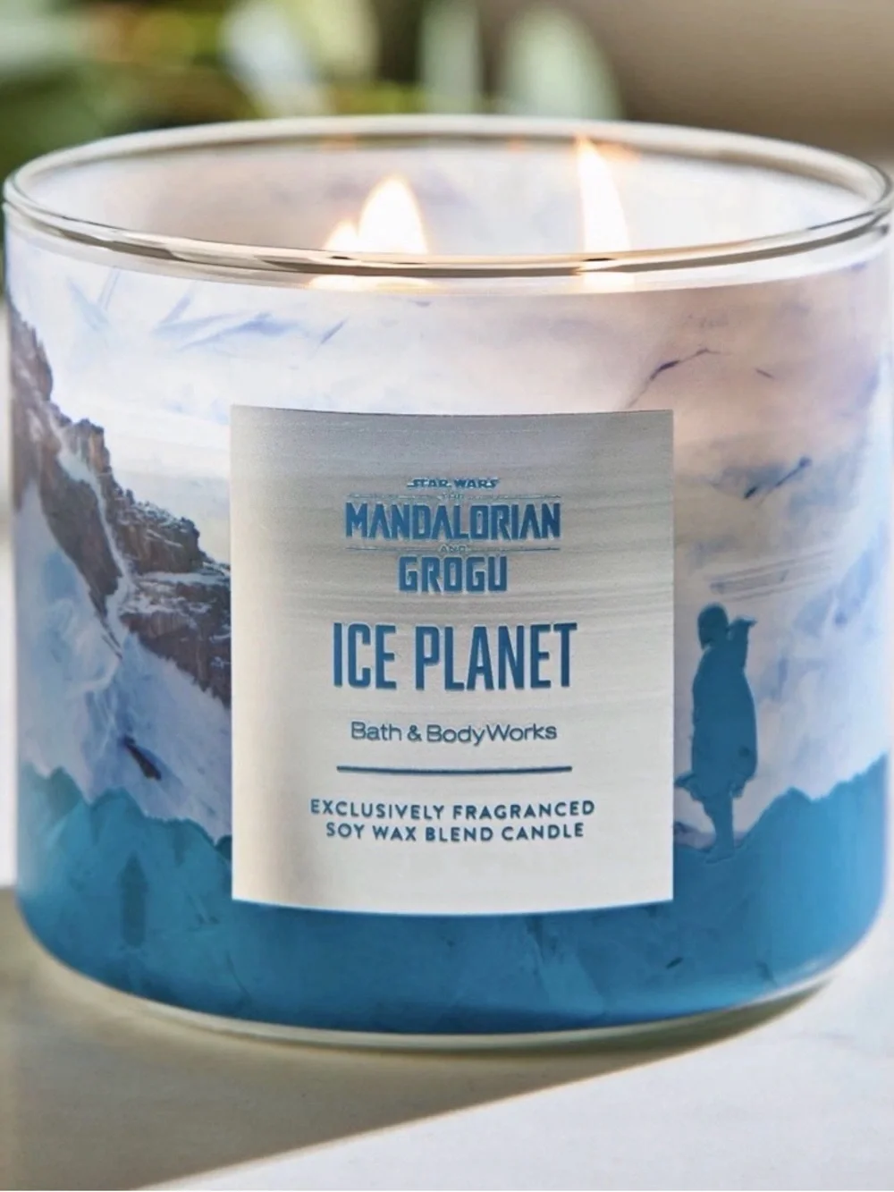 Bath & Body Works x Star Wars Ice Planet 3-Wick Candle Limited Edition - Picture 4 of 4